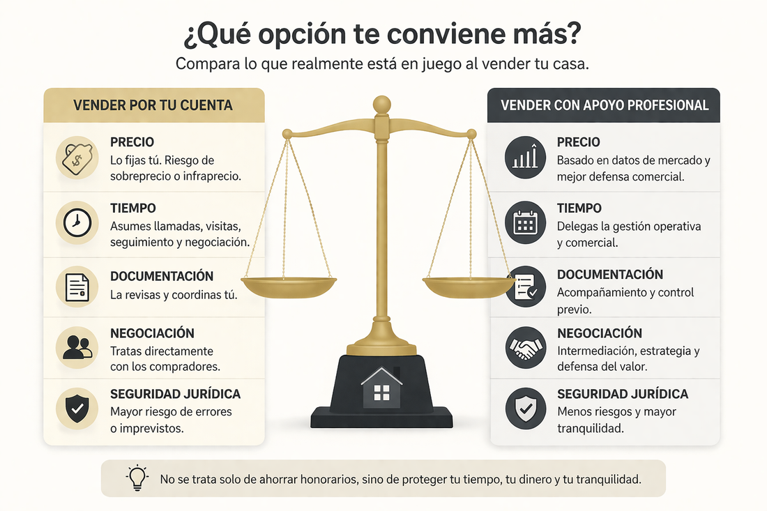 ¿Puedo vender mi casa sin agencia inmobiliaria?